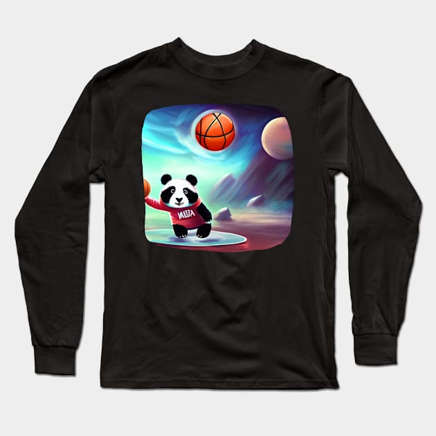 Multiverse Panda Long Sleeve T-Shirt by Suga Collection